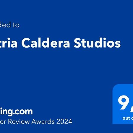 Ostria Caldera Studios Oia  Exterior photo