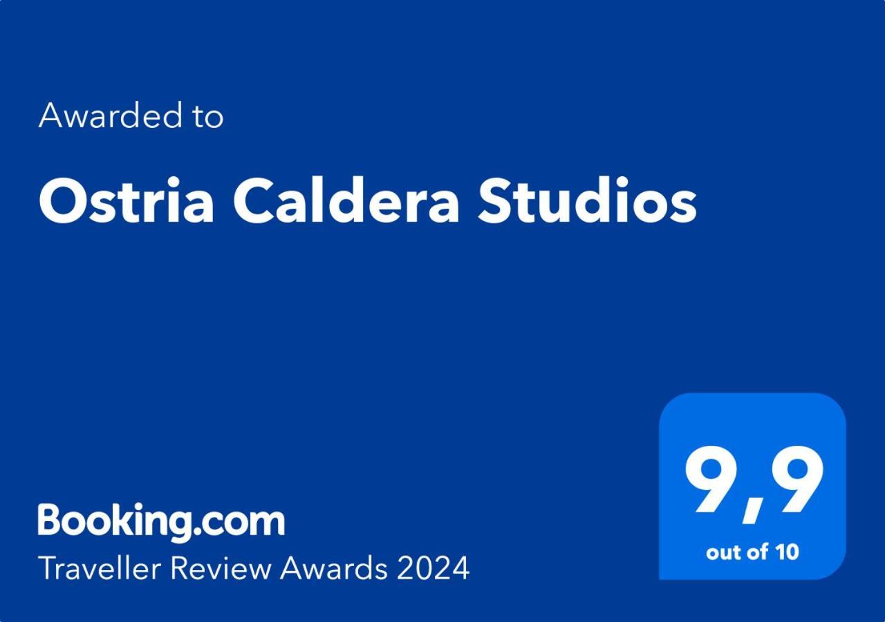 Ostria Caldera Studios Oia  Exterior photo